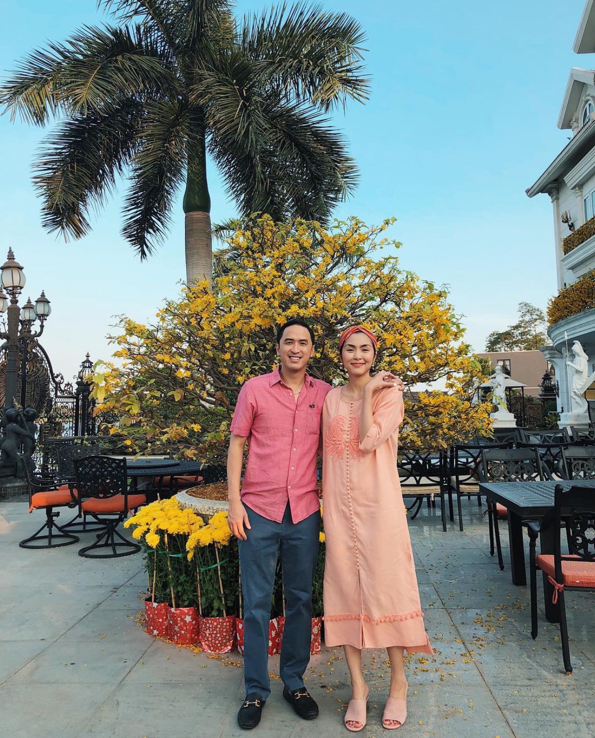 Đẳng cấp chọn áo dài qua từng năm của ngọc nữ Tăng Thanh Hà, nhìn màu sắc là biết Tết đến - 18