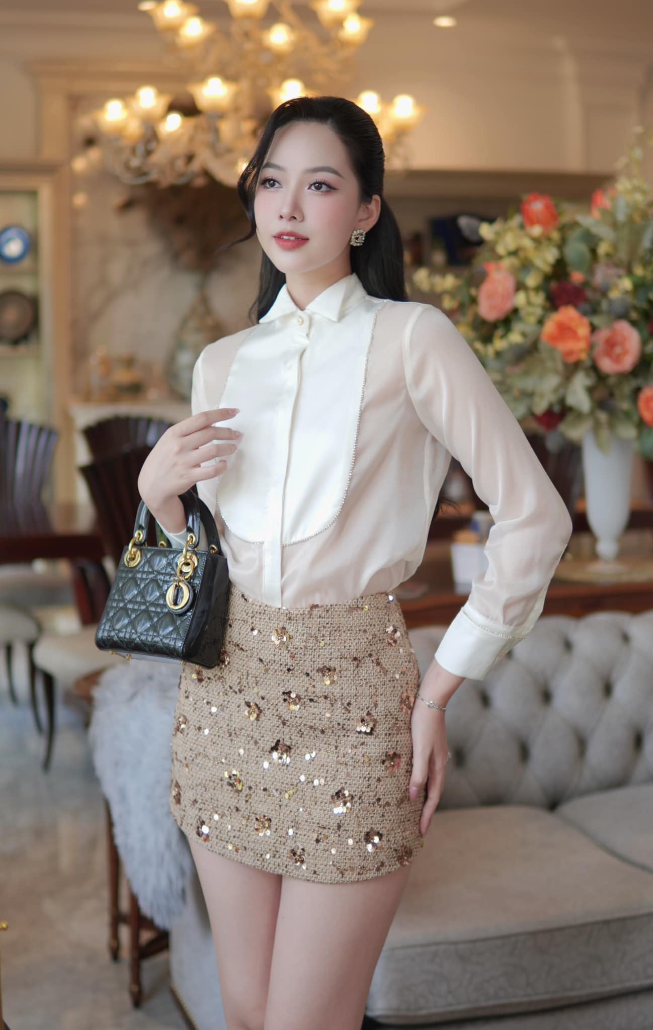 Mỹ nhân có làn da đẹp nhất Hoa hậu Việt Nam 22 tuổi làm dâu hào môn, nhan sắc hiện tại "không phải dạng vừa" - 11