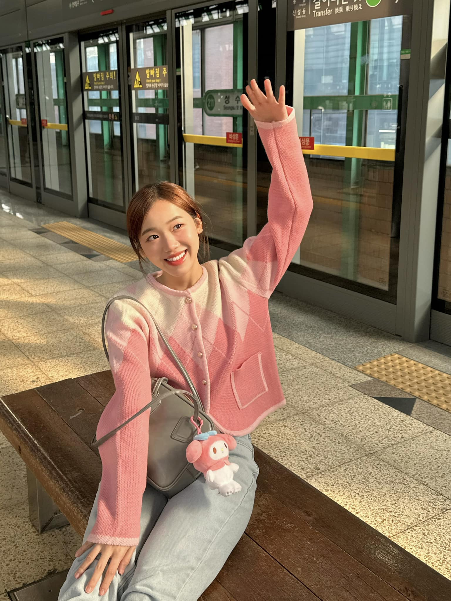 Gái xinh 2K Meichan diện style ngọt ngào mà không sến, xinh chẳng kém gái Hàn - 10