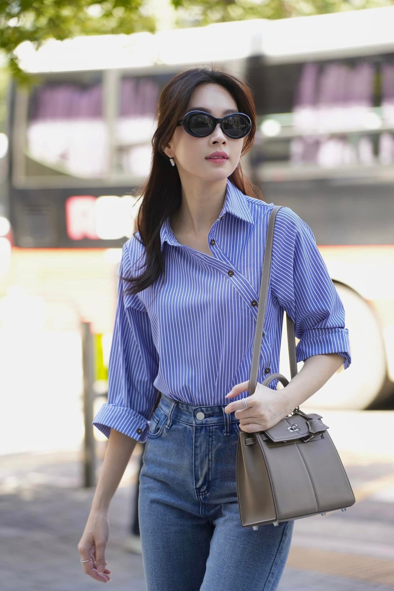 Xuất hiện mỹ nhân tựa như chị em với Đặng Thu Thảo, diện chung một mẫu đầm nhan sắc mười phân vẹn mười - 8