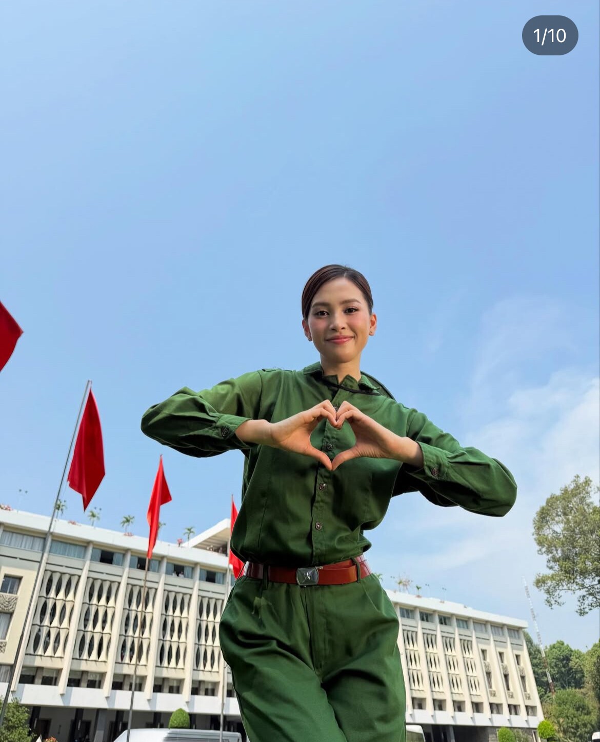 Điểm danh những nàng hậu mừng đại lễ 30/4 - 1/5 với những bộ trang phục giản dị mà hết sức ý nghĩa - 7