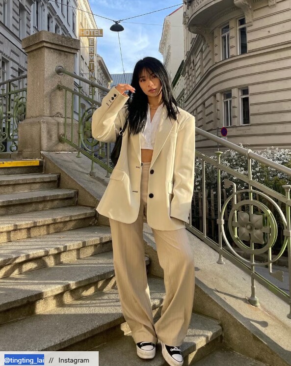 Hè này mặc gì đi làm? Tham khảo 20 outfit &#34;ruột&#34; của các blogger thời trang cao dưới 1m60 mà &#34;hack&#34; dáng như 1m70 - 9