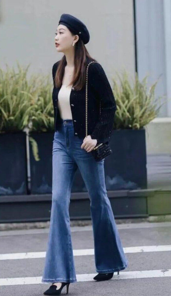 &#34;Nấm lùn&#34; ngại mặc quần jeans vì sợ bị chê, đó là do bạn chưa biết đến 4 cách phối này - 5