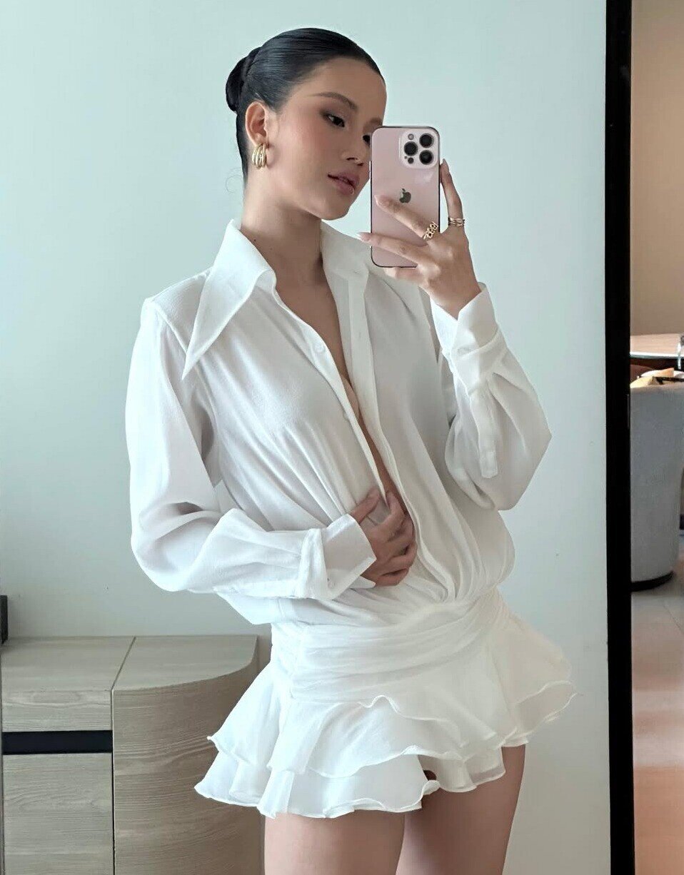Mỹ nhân Việt vừa thông báo kết hôn với bạn trai doanh nhân sở hữu vòng eo con kiến, chăm mặc gợi cảm khoe dáng phồn thực - 7