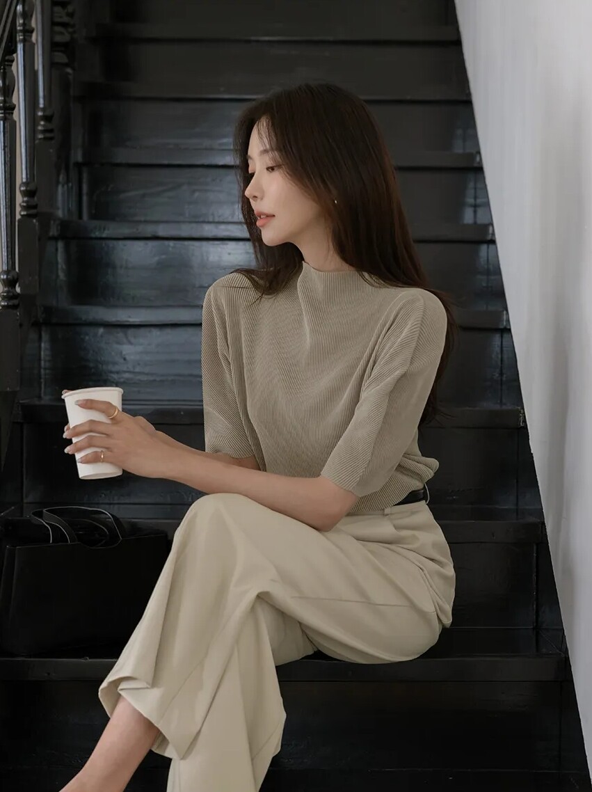 Quần âu ống rộng mặc xoay vòng cả tuần vẫn đẹp mê, bí quyết nằm ở 4 công thức này - 13