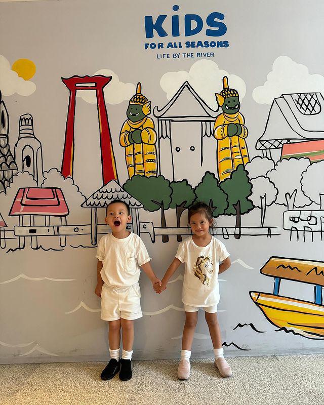 Ngắm hội con sao Việt mặc đẹp nhất 2023: Cặp song sinh Lisa - Leon nhỏ tuổi nhất vẫn sành điệu - 8