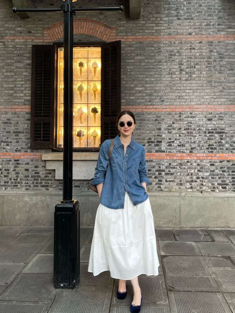 Sau khi thử loạt outfit mùa lạnh, đây là 4 kiểu áo đẹp mặc cùng quần jeans giúp tôi sang như quý cô nước Pháp - 7