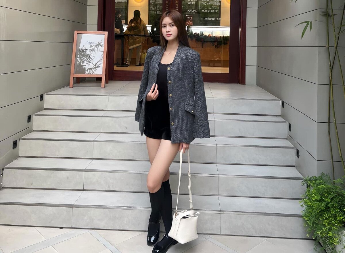 "Hoa khôi đấu kiếm" được ví như bản sao của Hoa hậu Đỗ Thị Hà, sở hữu "cặp kiếm Nhật" thon dài đẹp hút hồn - 12