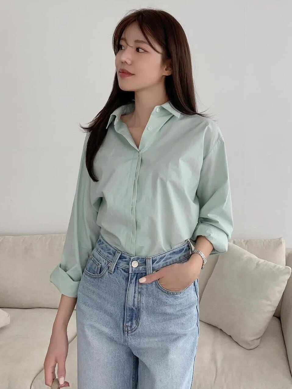 Sơ mi mùa thu có 4 kiểu mà phụ nữ ai nhìn cũng mê, mặc lên vừa sang vừa tôn dáng cực đỉnh - 5