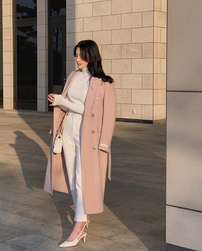 Mùa đông thích diện áo khoác dáng dài nhưng khiến chị em trông &#34;có một khúc&#34;, đó là do quên 4 nguyên tắc này - 7