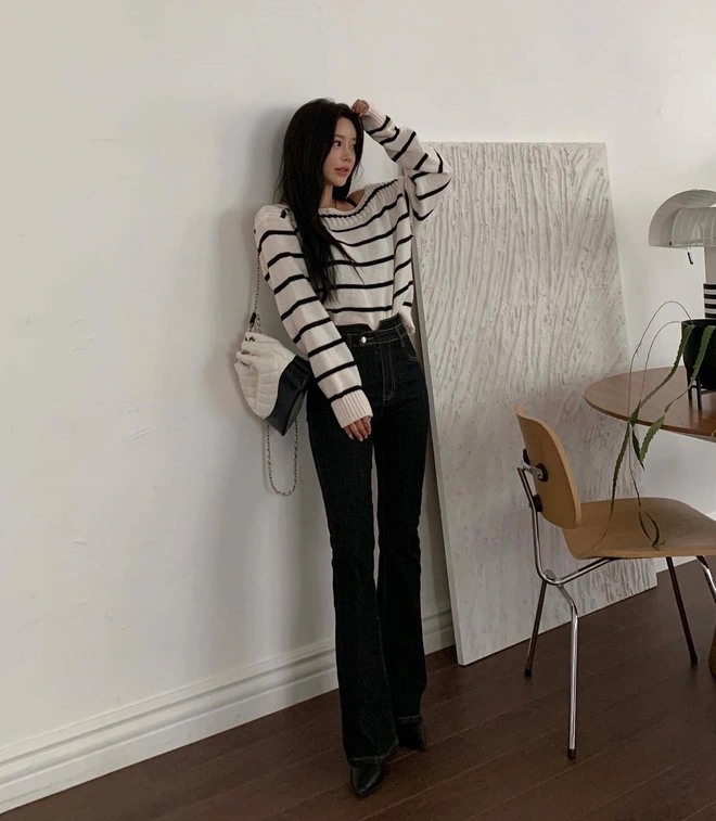 Sọc kẻ bất ngờ được săn đón vào mùa thu, nàng muốn mặc đẹp nhất định phải có 3 món này trong tủ quần áo - 10