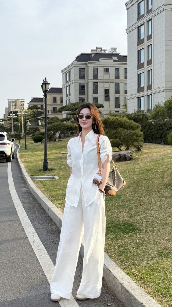 Mùa lạnh đón đầu xu hướng diện quần trắng nhờ 4 công thức này, hội chị em vừa mặc ấm lại trẻ trung hơn tuổi - 13