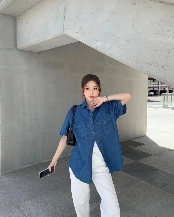 Phụ nữ trên 40 phải sắm ngay 4 kiểu denim giúp trẻ hoá phong cách, mặc đi làm hay đi chơi đều đẹp - 3