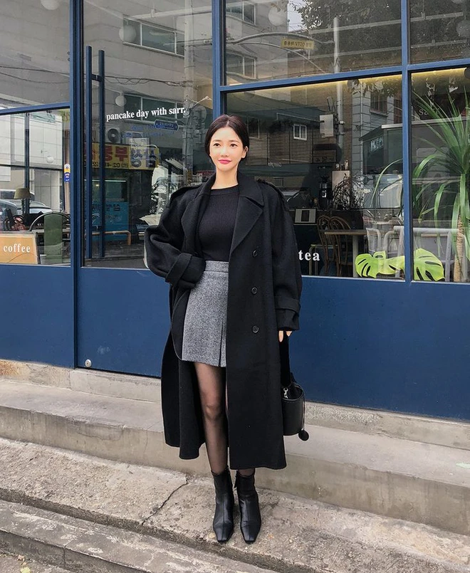 Mùa đông thích diện áo khoác dáng dài nhưng khiến chị em trông &#34;có một khúc&#34;, đó là do quên 4 nguyên tắc này - 3