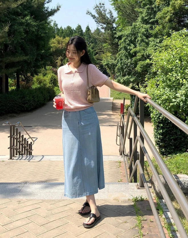 Mặc chân váy xuyên tuần, tôi nhận ra 4 dáng &#34;hack chân&#34; thần kỳ, chị em công sở nào cũng nên có - 5