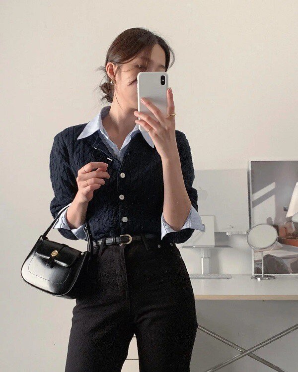 Sơ mi và áo len "cực hợp" mùa lạnh, 4 kiểu này khiến mọi cô gái đều mê mẩn mà chẳng cần nghĩ nhiều - 4