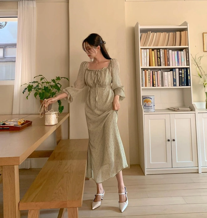 Mùa thu đến là phải mặc váy, 4 kiểu này giúp phụ nữ vừa trẻ hơn tuổi vừa tôn dáng &#34;thần sầu&#34;, ai nhìn cũng phải khen - 6