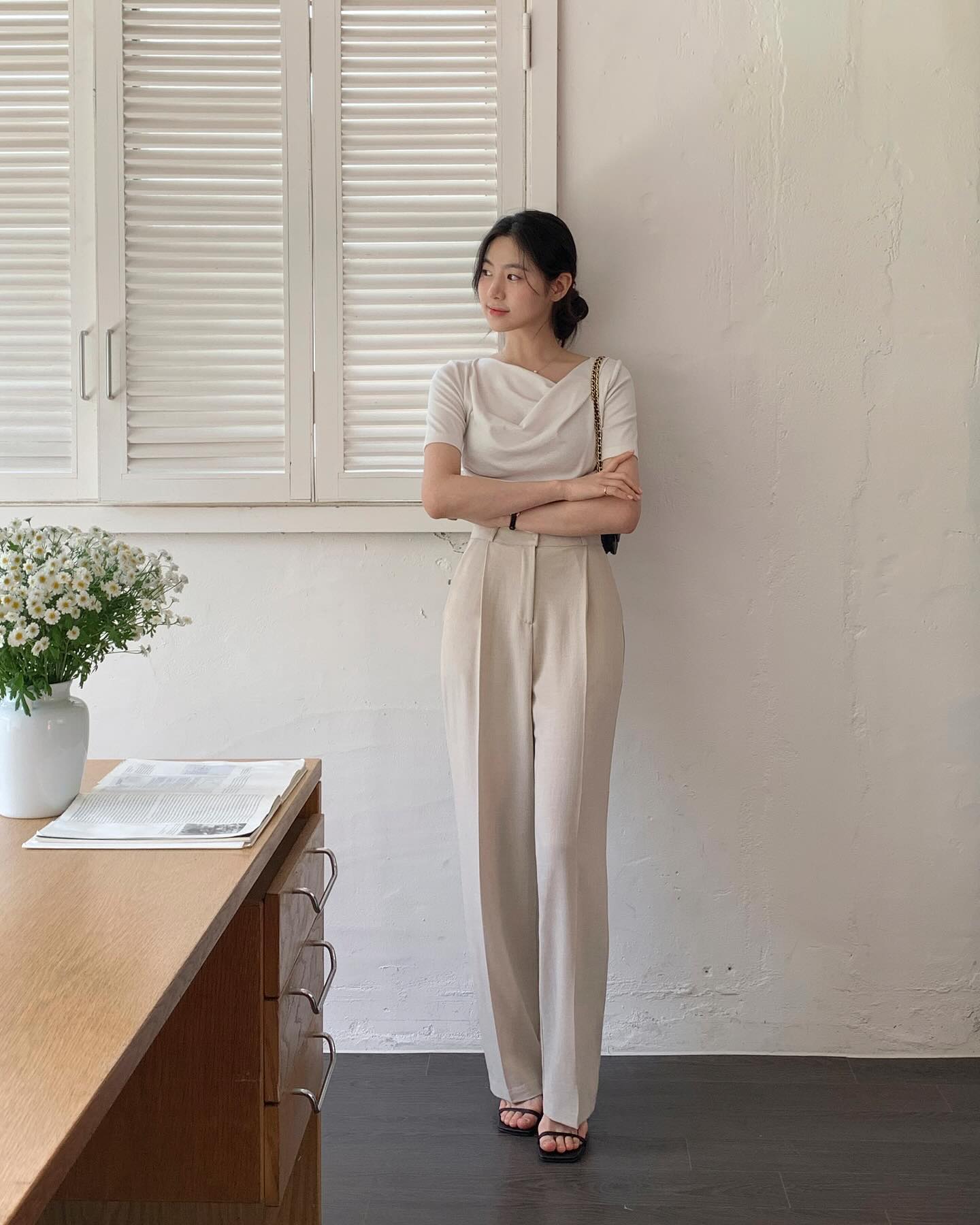 Nàng &#34;nấm lùn&#34; muốn diện quần âu cứ sắm ngay 4 kiểu này, bảo đảm &#34;tinh hoa hội tụ&#34;, tôn dáng miễn bàn - 7