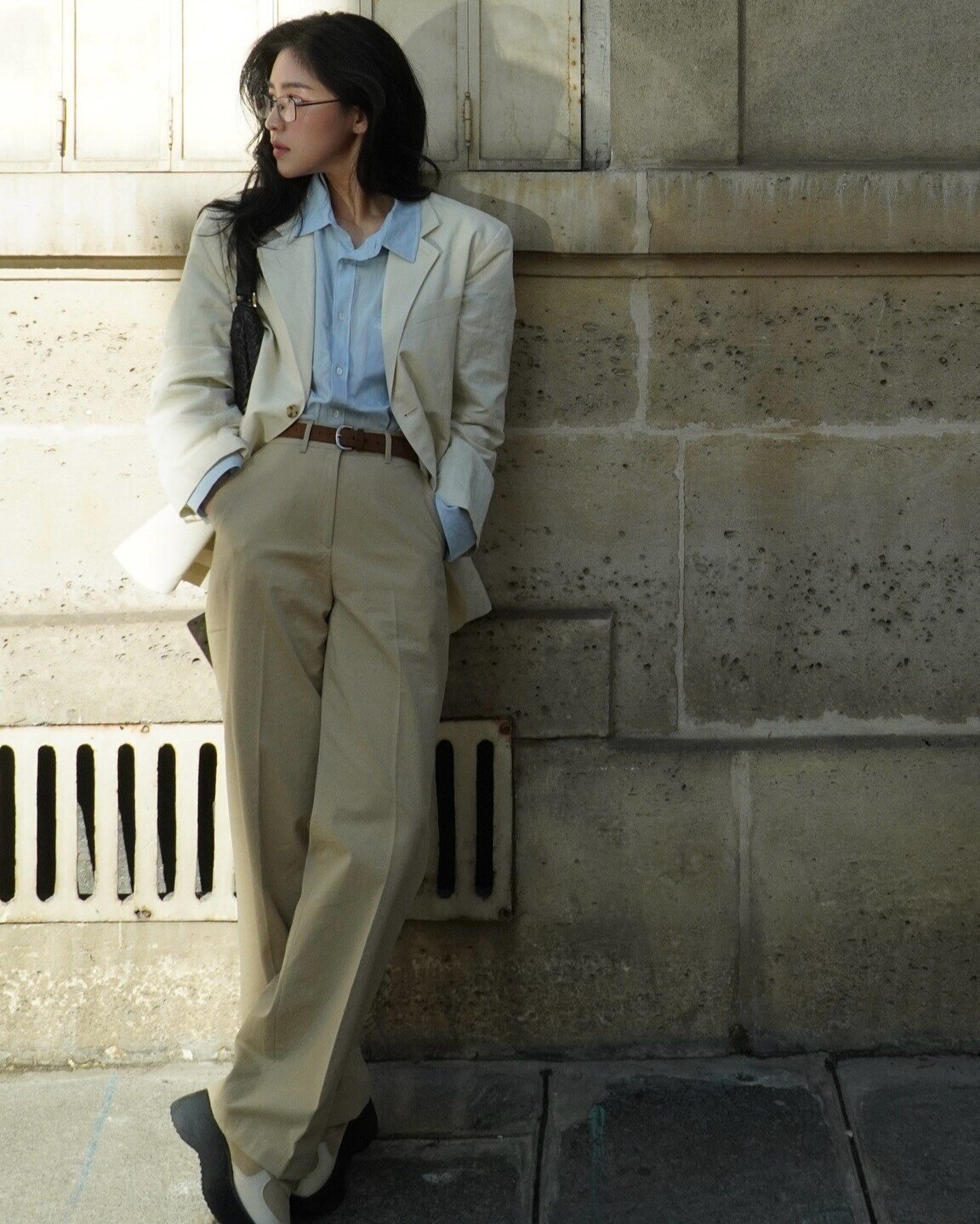 Diện quần ống rộng đúng điệu với 4 kiểu áo: Vừa tôn dáng lại sang - xịn hết cỡ! - 10