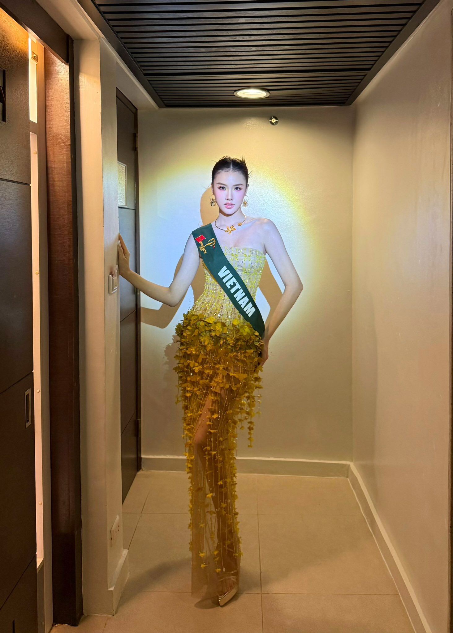 Mỹ nhân Việt vừa đạt Á hậu 2 Miss Earth: Từng &#34;bại trận&#34; trước Hoa hậu Quế Anh, ảnh mặt mộc khiến nhiều người ngỡ ngàng - 11
